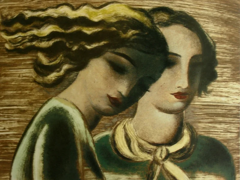 1883-Aleksandr Vasil'evič Ševčenko - Due ragazze - Museo statale di belle arti Pushkin, Mosca